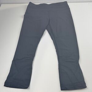 Lululemon Athletica Cropped Black Leggings